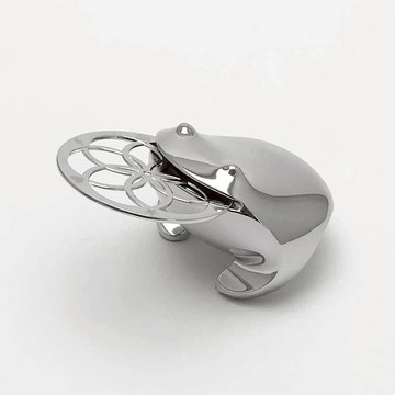 【WUZ屋子】招財揪吉 揪吉千財-白K金