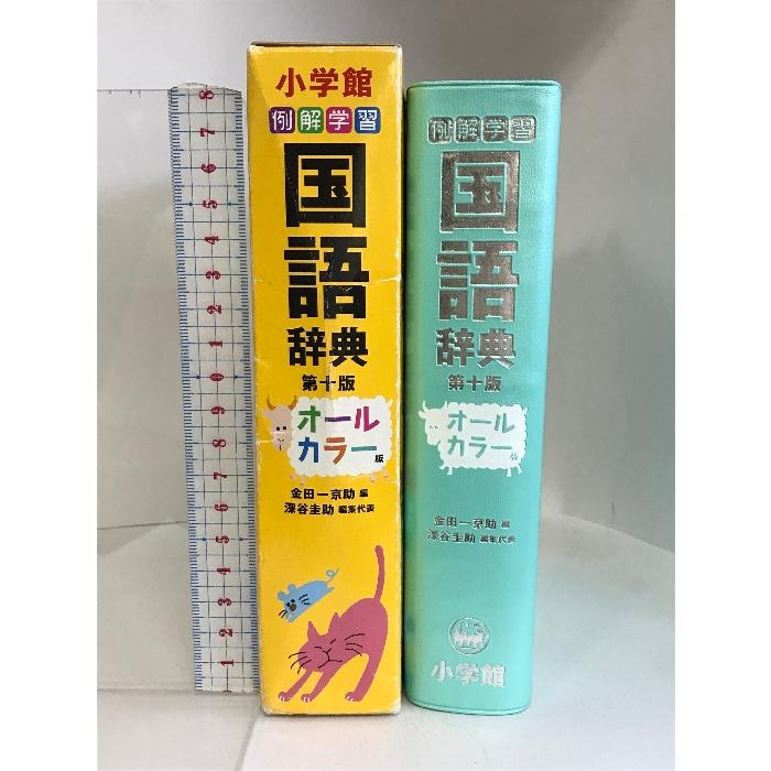 例解学習国語辞典〔第十版・オールカラー版〕 小学館  金田一京助