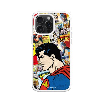iPhone 15 Pro Max SolidX 白 - Superman - Superman-漫畫風