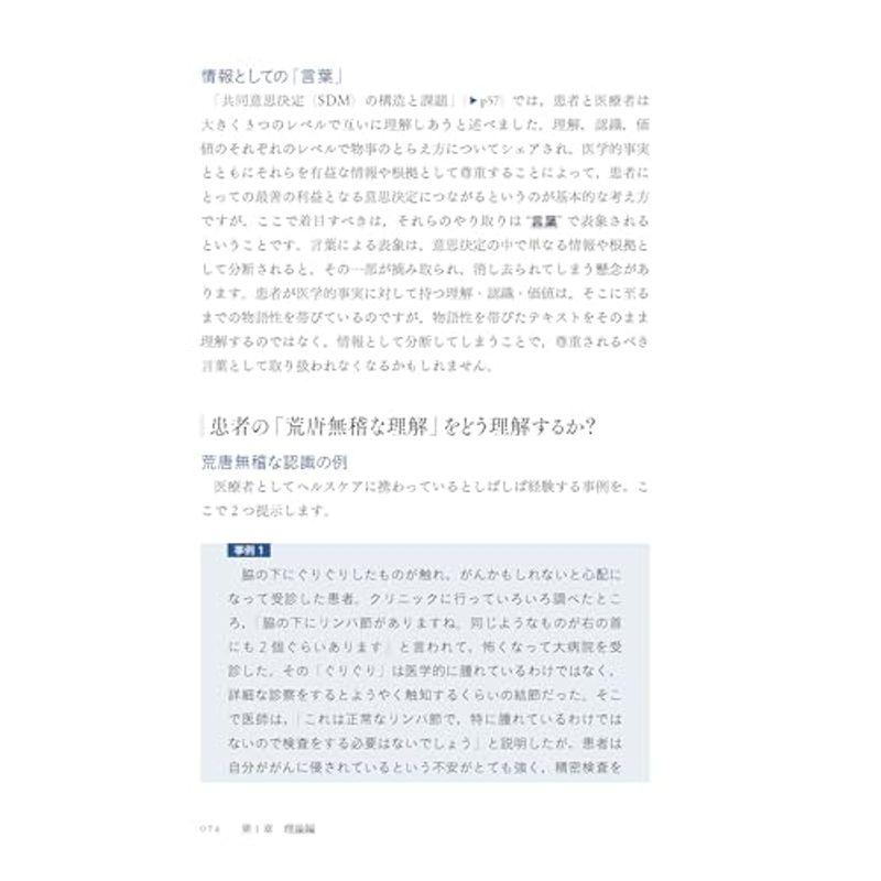 患者の意思決定にどう関わるか？?ロジックの統合と実践のための技法