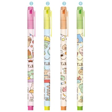 水豚 螢光筆(隨機出貨)