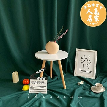 背景布/背景牆牆布 拍照背景布墨綠酒紅大紅ins網紅掛牆復古裝飾節日寫真攝影道具