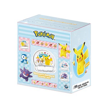 PoKeMoN 寶可夢 甜點水晶球系列 坐姿皮卡丘  1盒