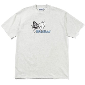 BUTTER GOODS BG261A10502 STEPPIN’ LOGO TEE 短T (灰色)