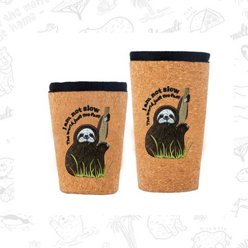 咖啡杯套，槽紋，槽/杯架，可保冷4小時