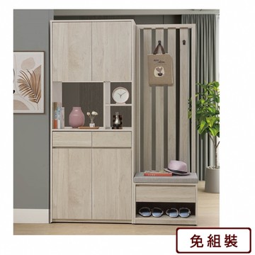 AS DESIGN雅司家具-佛西4.7尺間隔鞋櫃-140*40*201.5cm