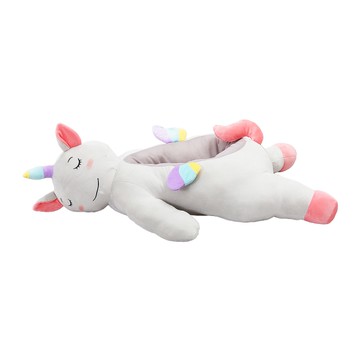 JohoE嚴選 彩虹獨角獸寵物狗窩貓窩舒眠圓窩(MS1BHU04BK)