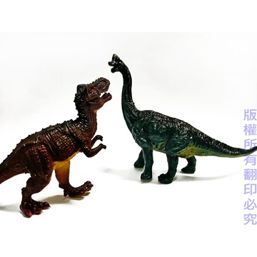 侏儸紀世界 2款 實心有重量 仿真恐龍 仿真動物 暴龍/腕龍 仿真恐龍模型 侏儸紀恐龍