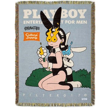 FILTER017 x PLAYBOY BLANKET 萬用蓋布 / 披毯 / 地墊 (一入)