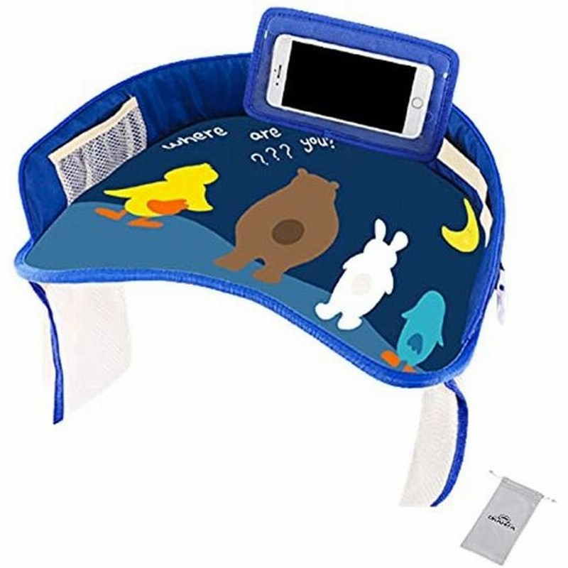 Okahita 車載 チャイルドトレイ 車 子供用 お遊び台 車用 ベビーテーブル おでかけ お絵かきテーブル 持ちやすい 座席サイドテーブ 通販 Lineポイント最大0 5 Get Lineショッピング