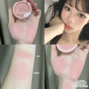 ♡ 𝑪𝒉𝒊𝒄 𝒖 ♡每一塊都嫩爆!橄欖皮粉質腮紅元氣少女莓果紅女團妝蓬蓬收縮膨脹