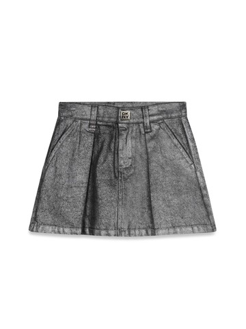 dkny jean skirt