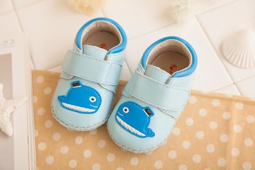 【NikoKids】羊皮+兩片膠底學步鞋 寶寶鞋(SG441)