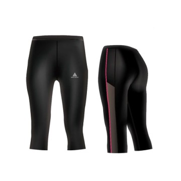 【AREX SPORT】萊卡七分透膚壓力褲 瑜珈 健走 健身