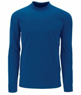 【【蘋果戶外】】零碼出清 荒野 W2652-77 藍 Wildland 男 遠紅外線彈性保暖衣 彈性內衣遠紅外線內搭透氣彈性 衛生衣