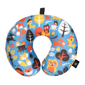 [DQ]緩衝顆粒護頸枕(動物森林)