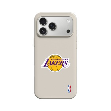 iPhone 17 Pro Max SolidX 貝殼灰 - NBA - Logo-洛杉磯湖人 L.A. Lakers