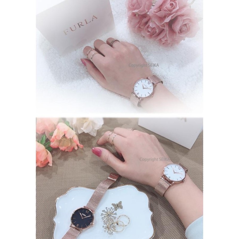 フルラ FURLA GIADA 時計 腕時計 レディース メッシュ 33mm | LINE