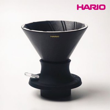 【HARIO】α 阿爾法凹肋陶瓷 Switch 浸漬式聰明濾杯-02黑/手沖V60濾杯/24條凹肋設計/聰明濾杯/浸漬式/沖煮流速高/萃取甜感高