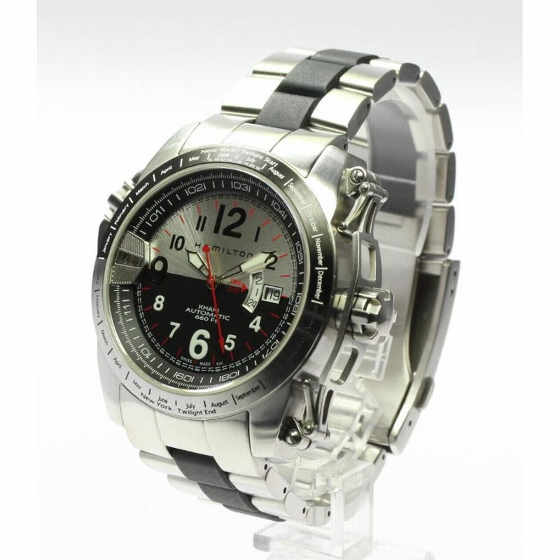 限定お買い得商品 HAMILTON】ハミルトン カーキ トワイライト GMT H625150 自動 カーキ