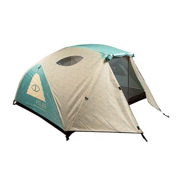 POLER TWO MAN TENT 雙人帳篷 奶油黃 . 藍 限量商品