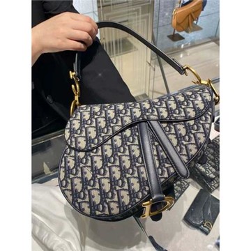 小眾復古馬鞍包女輕奢風2025春新款繡花帆布手提包刺繡單肩斜挎包