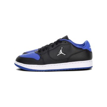 Nike Jordan Court Connect Low 運動鞋 男鞋 休閒鞋 黑藍色 皮革 IQ5698-002