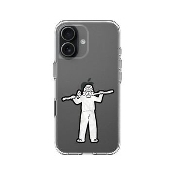 iPhone 17 Clear Case（相機按鈕） 透明 - Abei - MaskBoy, 棍子與小鳥