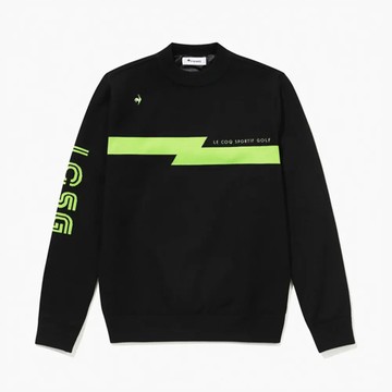 男款黑色舒適防風時尚毛衣