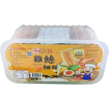 《吉好》雞絲細麵-香蔥肉燥(330g/6入盒裝)【現貨】【超取上限4盒】