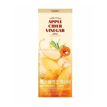 BBELLY Cleanse Apple Cider Vinegar #Apple 15g*10 Sticks