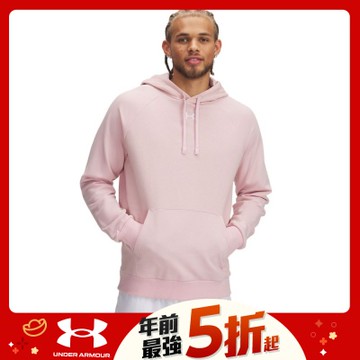 【UNDER ARMOUR】UA 男 Rival Fleece 長袖帽T_1379757-647