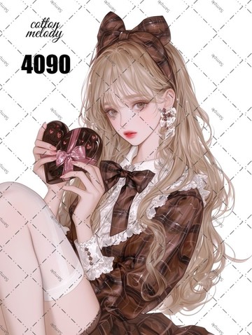 original sticker no.4090 人物貼紙 原創貼紙 原創人物貼紙 裝飾貼紙 cotton melody