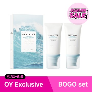 SKIN1004 Madagascar Centella Hyalu-Cica Water-Fit Sun Serum 50mL*2ea (Twin pack)