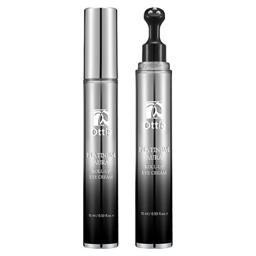 Ottie 白金超導賦活魚子3D電眼凝萃  滾珠眼霜 15ml  1瓶