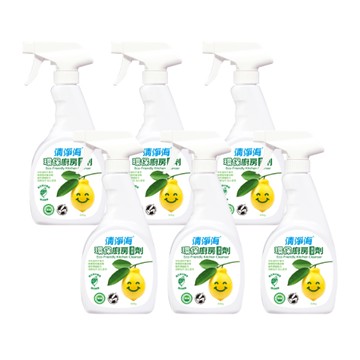 清淨海箱購組 環保廚房清潔劑 500g*6