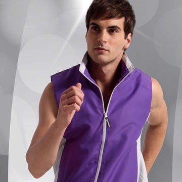 【Sunrise】88006優雅紫配白夏季輕量透氣★中性版背心