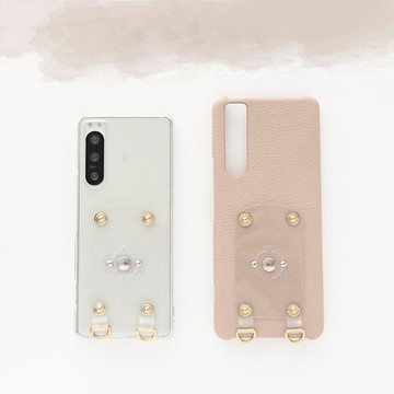 相容於多種型號，旋轉式[單一智慧型手機保護殼] 單一保護殼，暗色，智慧型手機環 BZ01U