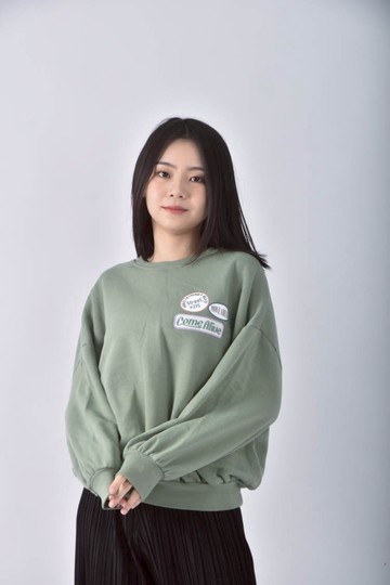 (F) repipi armario圖案綠色長袖上衣