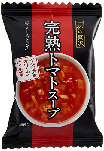 三菱商事ライフサイエンス 一杯の贅沢 完熟トマトスープ イタリア産オリーブオイル使用 10g 8個