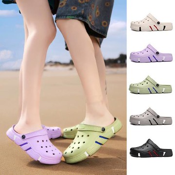 【LN】  ★情侶洞洞鞋海灘鞋雨鞋拖鞋(女鞋/百搭/厚底/包頭)