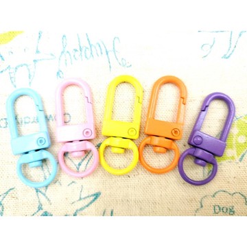 {布布村}9mm龍蝦扣 彩色烤漆問號鉤 箱包配件