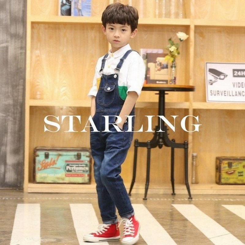 サロペット パンツ オーバーオール キッズ デニム トップス ボトムス 夏 女の子 子ども 子供服 春 秋 長ズボン 激安大特価 子ども