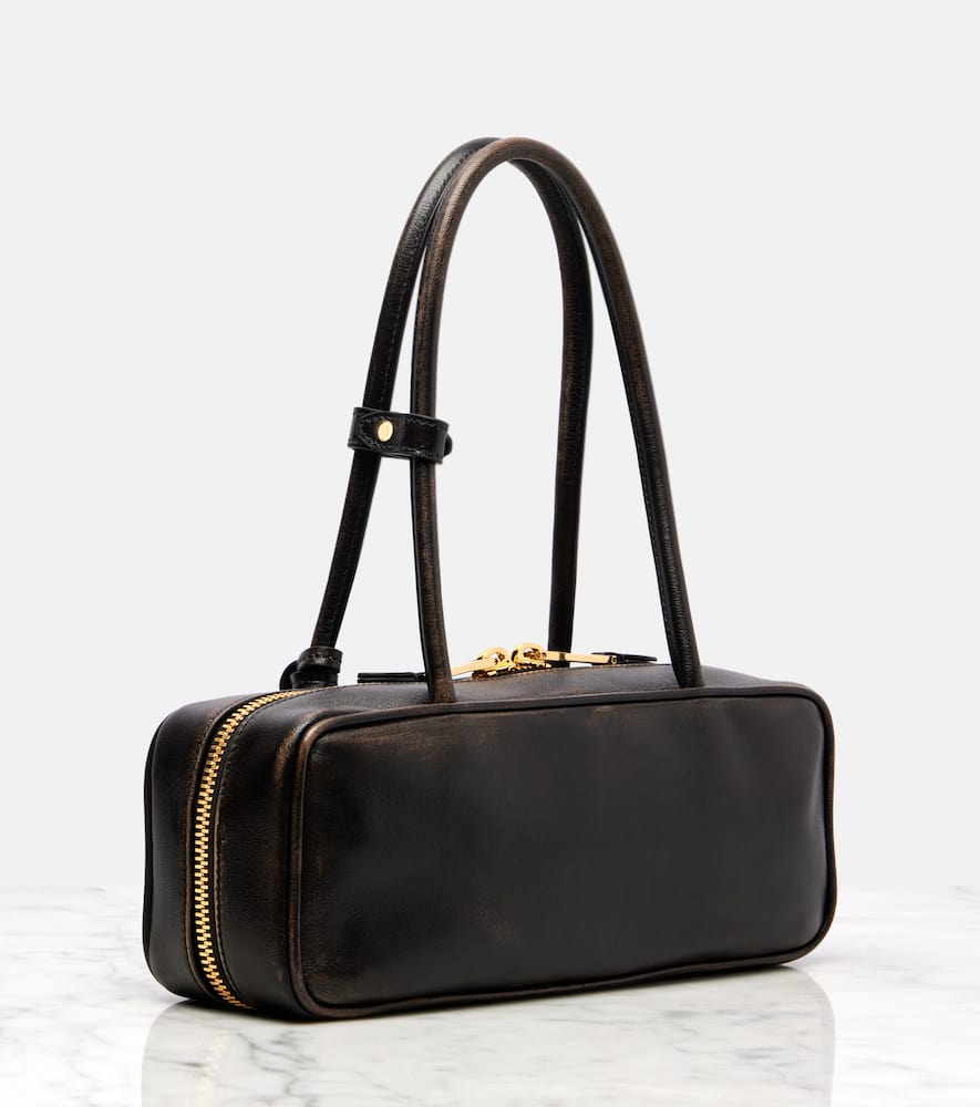 Miu Miu Beau logo leather shoulder bag