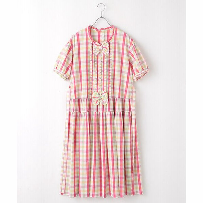 Pink House ピンクハウス チェックワッシャーワンピース ピンク系 F 通販 Lineポイント最大1 0 Get Lineショッピング