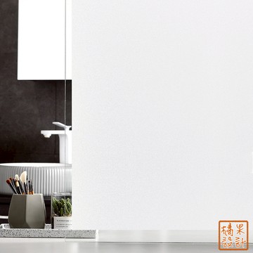 【橘果設計】白磨砂 靜電玻璃貼 90x200cm 防窺玻璃貼 防曬抗熱 無膠設計 磨砂玻璃貼 可重覆使用 壁紙 台灣現貨