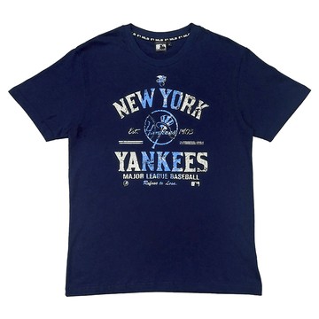 MLB-洋基隊LOGO圖樣短T(男)