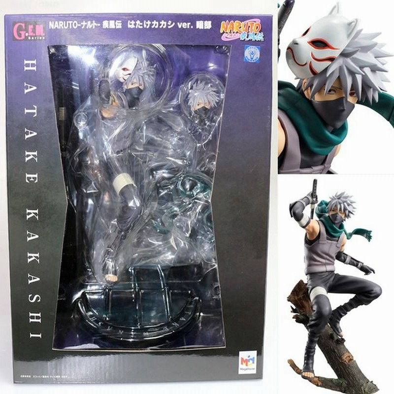 中古即納 Fig 再販 メガトレショップ限定 G E M シリーズ はたけカカシ Ver 暗部 Naruto ナルト 疾風伝 1 8 フィギュア メガハウス 通販 Lineポイント最大0 5 Get Lineショッピング