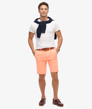 Superdry Men's Men's Vintage International Shorts Pink / Peach - Size: 30