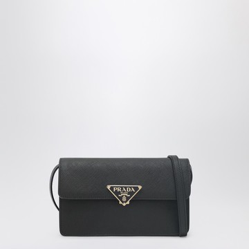 Mini black bag in Saffiano